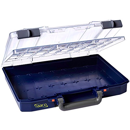 raaco 142847 Werkzeugkoffer "CarryLite 55" 4x8-0 mit U-Profile in blau von Raaco