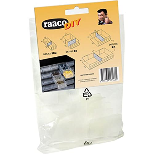 Raaco RAA131681 Teileaufbewahrung, Multi, Nicht zutreffend von RAACO