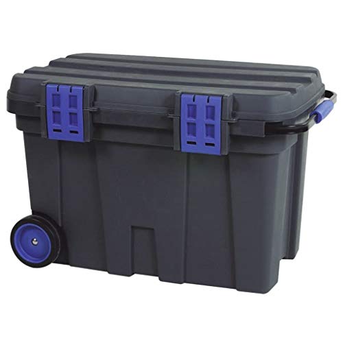 raaco 715720 Transportkoffer "Toolchest 100", Schwarz/blau von Raaco