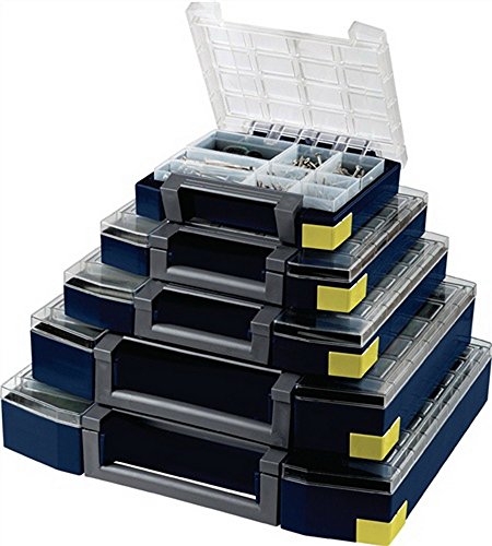 raaco Sortimentskoffer boxxser 55 5 x 10-45 , blau, 134897 von RAACO