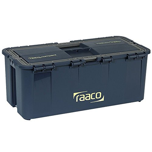 RAACO 136563 Werkzeugkoffer Compact 15, dunkelblau (B x H x T) 426 x 170 x 215 mm von Raaco