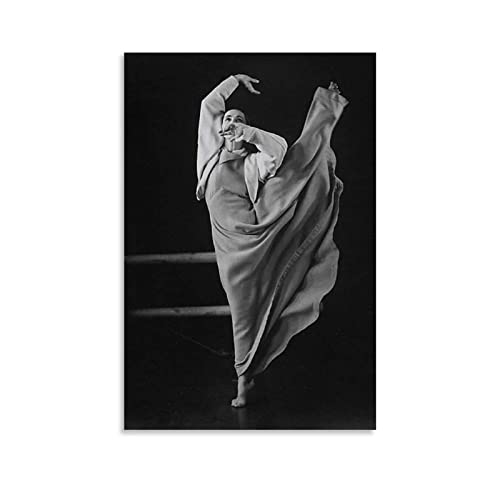 RAAMKA Bild Auf Leinwand Senza Cornice Martha Graham La madre della danza moderna Poster e arte della parete Arredamento moderno della camera da letto della famiglia 60X90cm von RAAMKA