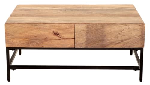 Couchtisch Gita 90x40x60 aus Mango-Massivholz von RAAVI