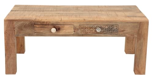 Couchtisch Manu 110x45x60 aus Mangoholz von RAAVI
