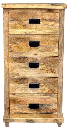 RAAVI Kommode Devi 60x120x45 aus Mangoholz von RAAVI