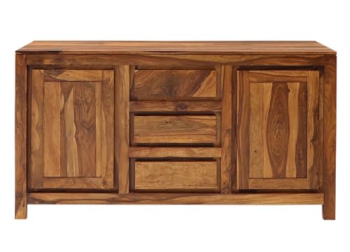 RAAVI Kommode Gani 160x90x45 aus indischem Sheesham-Massivholz von RAAVI