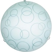 Glas Deckenleuchte 25 cm E27 1x60W weiß rund Ada 1843 Rabalux von RABALUX