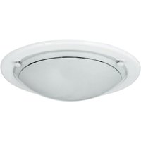 Glas Deckenleuchte 28,5 cm E27 1x60W weiß rund Ufo 5101 Rabalux von RABALUX