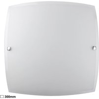 Glas Deckenleuchte 30 cm E27 1x60W Opalglas quadratisch Nedda 3688 Rabalux Glas Deckenleuchte 30 cm E27 1x60W Opalglas quadratisch Nedda 3688 Rabalux von RABALUX