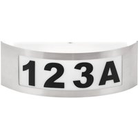 Hausnummernbeleuchtung 1xE27 Innsbruck Chrom satiniert 8749 Rabalux von RABALUX