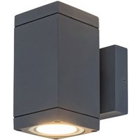 Minimalistische Außenwandleuchte 2xGU10 Buffalo anthrazit 7888 Rabalux von RABALUX