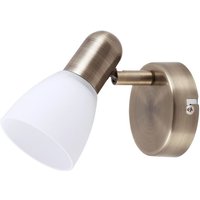 Wandleuchte mit Glasschirm E14 bronze Soma 6306 Rabalux von RABALUX
