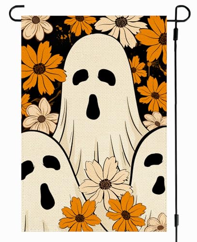 RABUSOFA Halloween-Gartenflagge Geist (N) (mehrfarbig, Gartengröße: 30,5 x 45,7 cm) von RABUSOFA