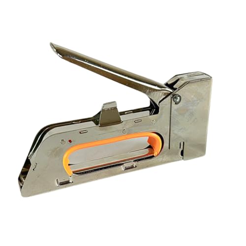 Handtacker Tacker Klammergerät Nagler 4–8mm – Heftgerät für Holz, Pappe & Stoff – ergonomischer Griff, robustes Design, leicht nachladbar – vielseitiger Tacker für Haushalt, Werkstatt & Heimwerker von RACEL
