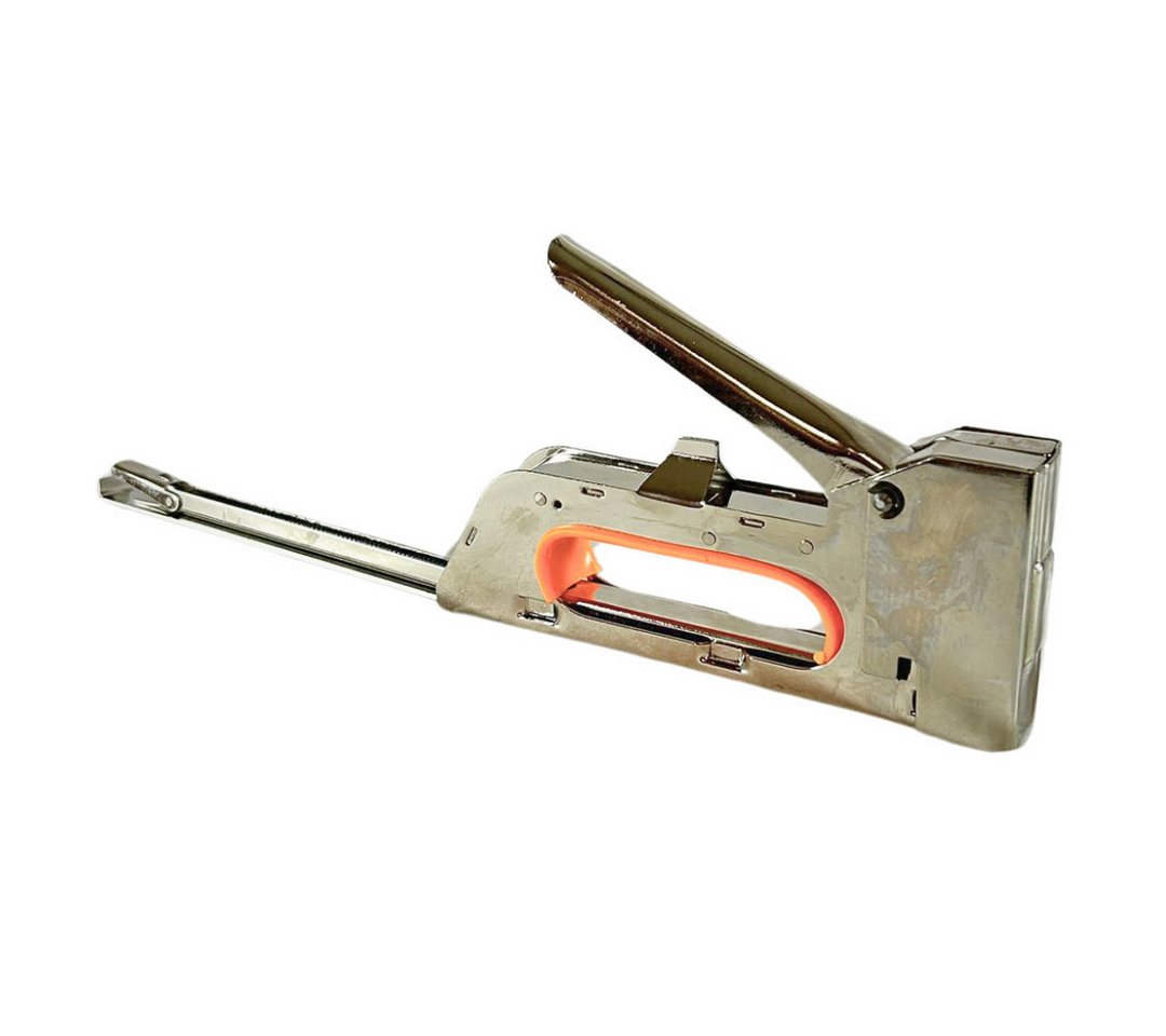 RACEL Handtacker Handtacker Klammergerät Nagler 4–8mm Heftgerät Tacker Holz Pappe, (1 tlg), Universeller Handtacker von RACEL