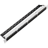 RackMatic - Patch-Panel 1HE 24 RJ45 UTP Cat.6 weiss kamm RackMatic - Patch-Panel 1HE 24 RJ45 UTP Cat.6 weiss kamm von RACKMATIC