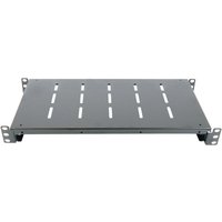 Rackmatic - Ablagegestell 19' einstellbar in der Tiefe 250 mm 1HE von RACKMATIC