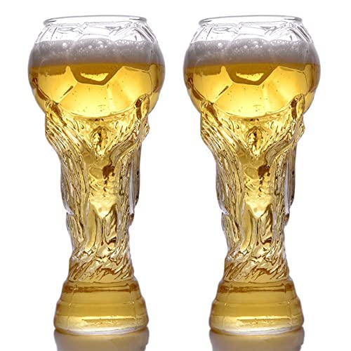 RACKOM 2022 Weltmeisterschaft Bierglas 2er Set, Kreative 800ml Hercules Becher Bierkrug Glas Fußball Cup Crystal Bar Bierglas Fußball Weltmeisterschaft Gläser Bier Party Bar Zubehör zum Beobachten RACKOM 2022 Weltmeisterschaft Bierglas 2er Set, Kreative 800ml Hercules Becher Bierkrug Glas Fußball Cup Crystal Bar Bierglas Fußball Weltmeisterschaft Gläser Bier Party Bar Zubehör zum Beobachten von RACKOM