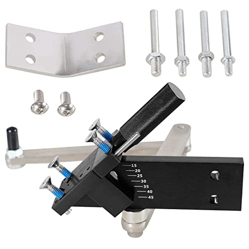 Ractop Rasenmäher-Klingenschärfer, 15° bis 45° verstellbar, ergonomisches Balancer-Halterungs-Set für professionelle Rasenmäher-Klingen, Schwarz Ractop Rasenmäher-Klingenschärfer, 15° bis 45° verstellbar, ergonomisches Balancer-Halterungs-Set für professionelle Rasenmäher-Klingen, Schwarz von RACTOP