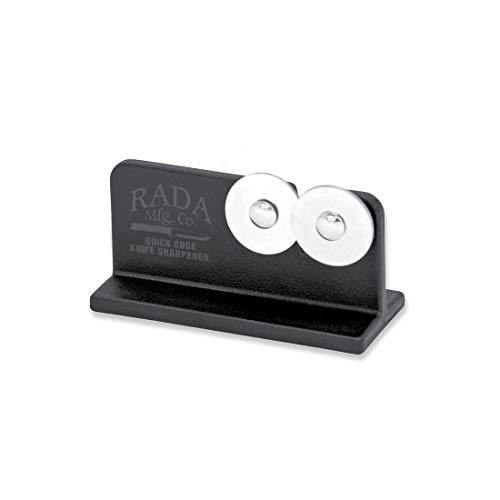 Rada Besteck Quick Edge Messerschärfer - Edelstahlräder Made in USA von RADA