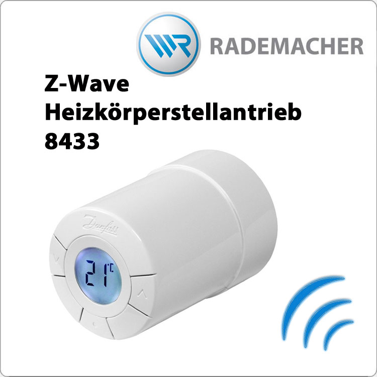 RADEMACHER Z-Wave Heizkörperstellantrieb 8433 RADEMACHER Z-Wave Heizkörperstellantrieb 8433 von RADEMACHER