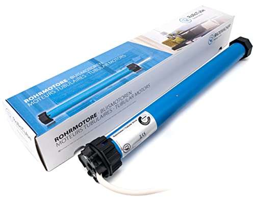 HOMEPILOT RolloTube M-line Medium, Blau, 10 Nm / SW60 (Nachfolgemodell verfügbar) von HOMEPILOT