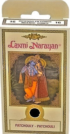 RADHE SHYAM Räucherstäbchen, Kegel, Schwarz von RADHE SHYAM