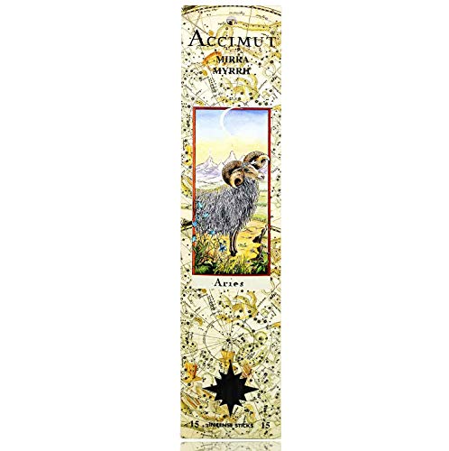 Radhe Räucherstäbchen Stick ACCIMUT Aries Mirra, Nicht anwendbar von RADHE SHYAM