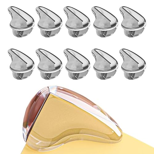 Radisoph Eckenschutz Baby, 10 Stück Kantenschutz Baby Silikon Selbstklebend Kantenschutz Wassertropfen Formen Transparent Tischkantenschutz für Verschiedene Möbel Radisoph Eckenschutz Baby, 10 Stück Kantenschutz Baby Silikon Selbstklebend Kantenschutz Wassertropfen Formen Transparent Tischkantenschutz für Verschiedene Möbel von RADISOPH