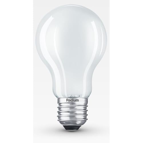 Radium LED Filament Birnenform ESSENCE KLASSIK A40 827/F, E27, 4.2W 2700K 470lm 330°, schaltbar, matt von RADIUM