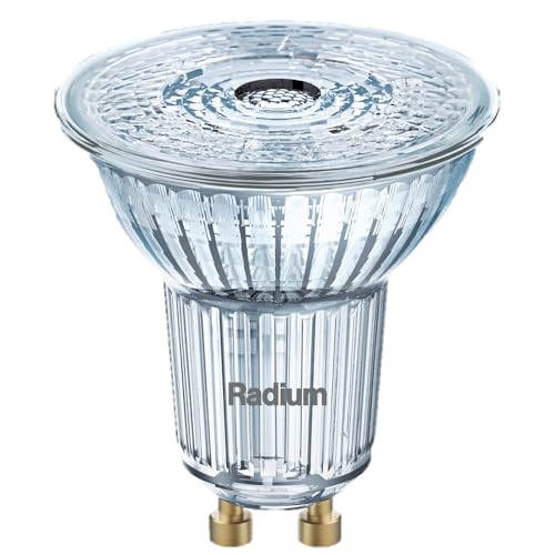 Radium LED Reflektorlampe ESSENCE PAR16 80 830/WFL, GU10, 6.9W 3000K 575lm 880cd 36°, schaltbar von RADIUM