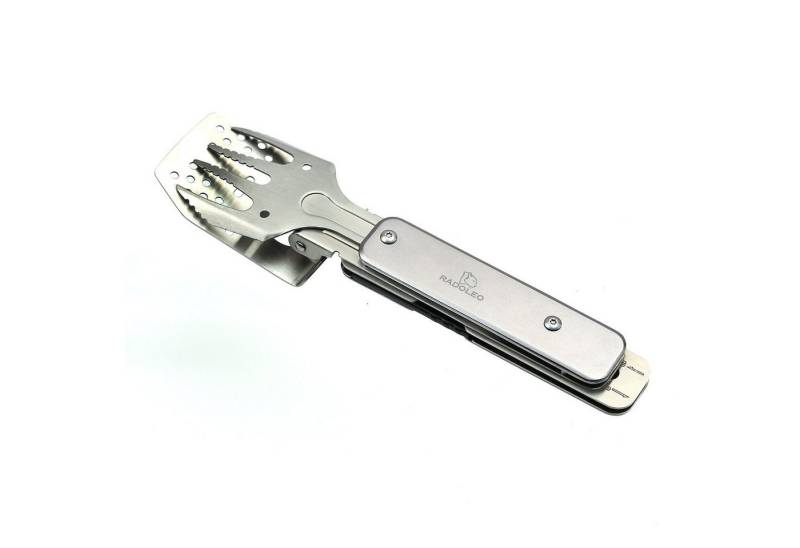 RADOLEO Grillbesteck-Set Grill-Multi-Tool GENIUS POCKET 4in1 Grillwerkzeug Grillbesteck Camping von RADOLEO