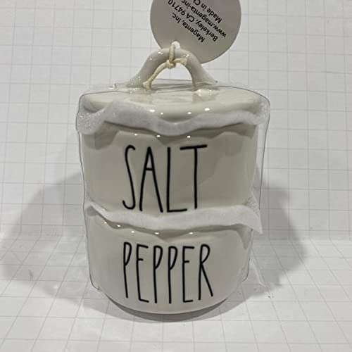 Rae Dunn SALT & PEPPER Babystapler - Keramik von RAE DUNN BY MAGENTA