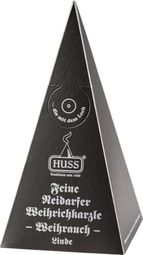 Huss Räucherkerzen Pyramide 3er-Pack Feine Neudorfer Weihrichkarzle (Weihrauch) von RÄUCHERFLASCHE