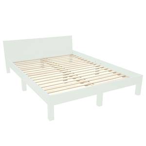 home24 Bettgestell 180 x 200cm Buche, lackiert MDF Mitteldichte Holzfaserplatte , lackiert Sperrholz aus Birke Grün/Mint Buche von home24