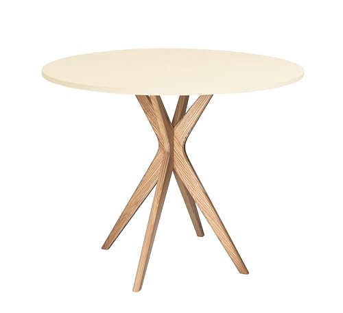 JUBI Runder Esstisch 70cm Ivory von RAGABA