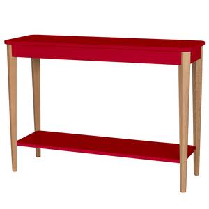 home24 Konsolentisch 105cm Rot/Rot von home24