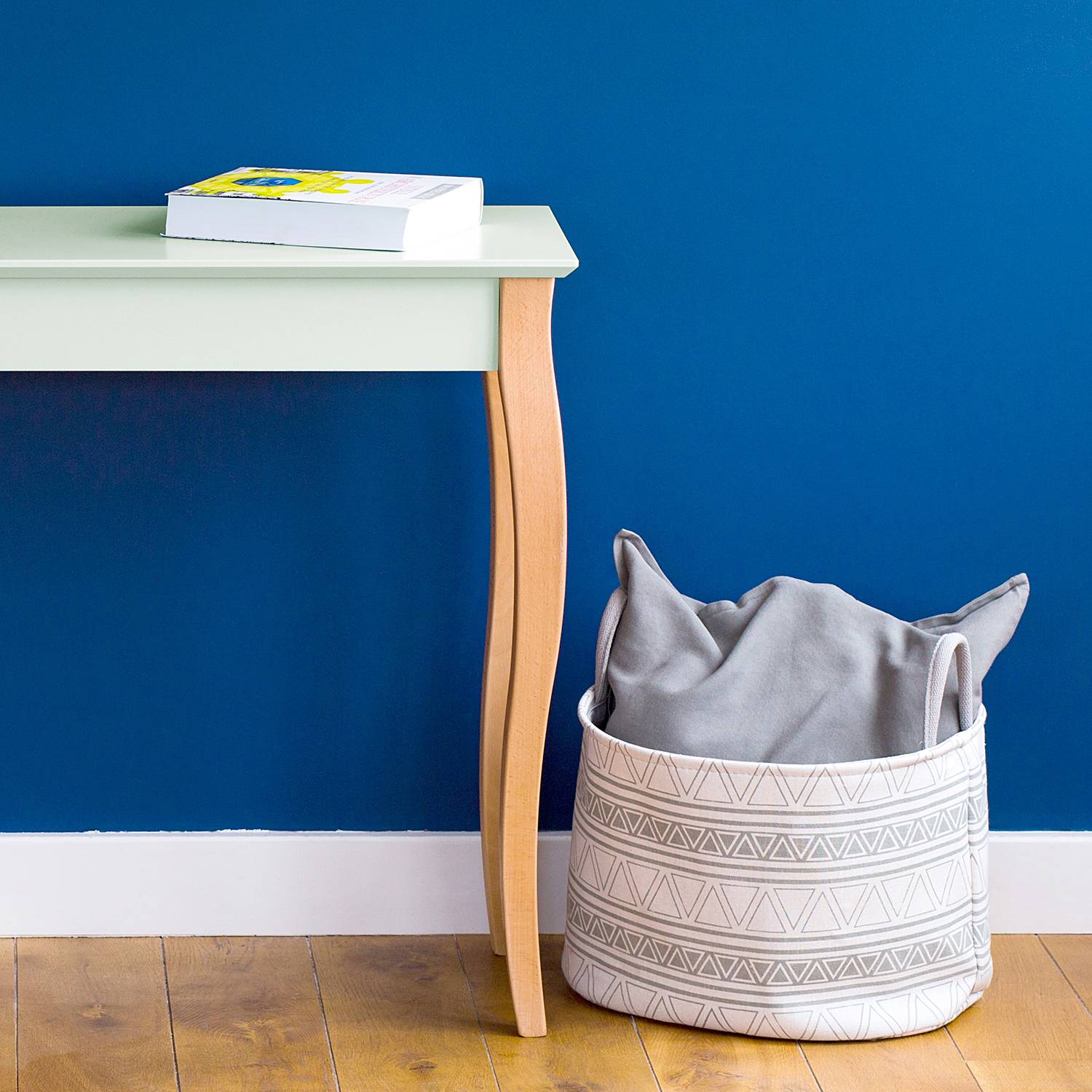 home24 Konsolentisch 65cm Grün/Mint von home24