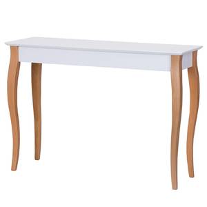 home24 Konsolentisch 105cm Weiß/Weiß von home24