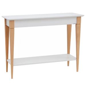 home24 Konsolentisch 105cm Weiß/Weiß von home24
