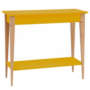 home24 Konsolentisch 85cm Gelb/Senfgelb von home24