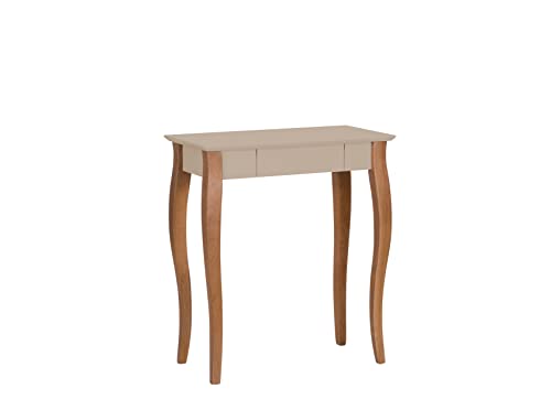 Ragaba LILLO Kleiner Schreibtisch Beistelltisch mit Schublade – Einfache Montage – 65 cm Breit – FSC Zertifiziert Holz Beine von RAGABA