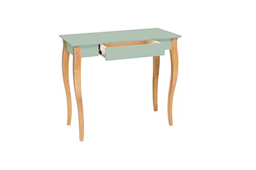 Ragaba LILLO Kleiner Schreibtisch Beistelltisch mit Schublade – Einfache Montage – 85 cm Breit – FSC Zertifiziert Holz Beine Ragaba LILLO Kleiner Schreibtisch Beistelltisch mit Schublade – Einfache Montage – 85 cm Breit – FSC Zertifiziert Holz Beine von RAGABA