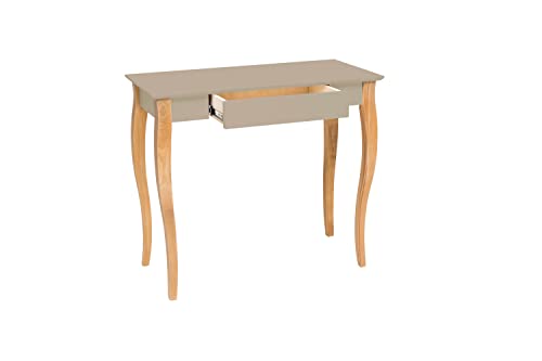 Ragaba LILLO Kleiner Schreibtisch Beistelltisch mit Schublade – Einfache Montage – 85 cm Breit – FSC Zertifiziert Holz Beine Ragaba LILLO Kleiner Schreibtisch Beistelltisch mit Schublade – Einfache Montage – 85 cm Breit – FSC Zertifiziert Holz Beine von RAGABA