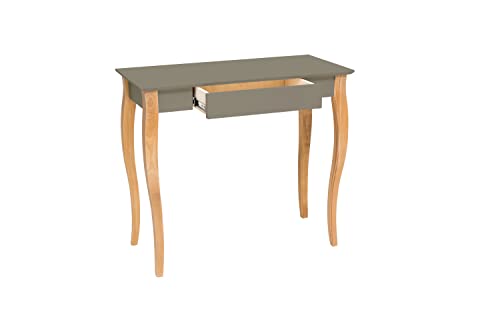 Ragaba LILLO Kleiner Schreibtisch Beistelltisch mit Schublade – Einfache Montage – 85 cm Breit – FSC Zertifiziert Holz Beine Ragaba LILLO Kleiner Schreibtisch Beistelltisch mit Schublade – Einfache Montage – 85 cm Breit – FSC Zertifiziert Holz Beine von RAGABA