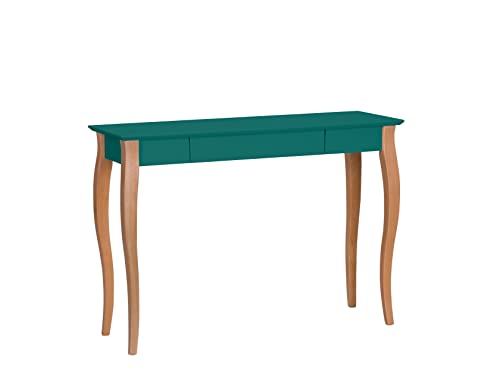 Ragaba LILLO Schreibtisch Beistelltisch mit Schublade – Einfache Montage – 105 cm Breit – FSC Zertifiziert Holz Beine Ragaba LILLO Schreibtisch Beistelltisch mit Schublade – Einfache Montage – 105 cm Breit – FSC Zertifiziert Holz Beine von RAGABA