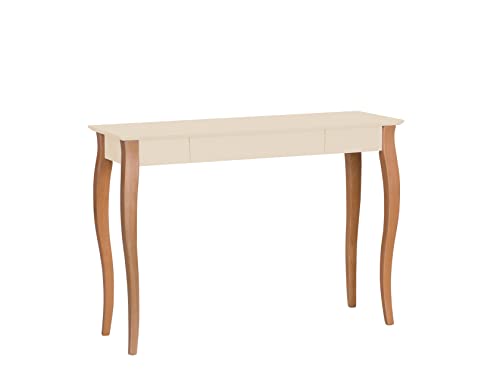 Ragaba LILLO Schreibtisch Beistelltisch mit Schublade – Einfache Montage – 105 cm Breit – FSC Zertifiziert Holz Beine von RAGABA