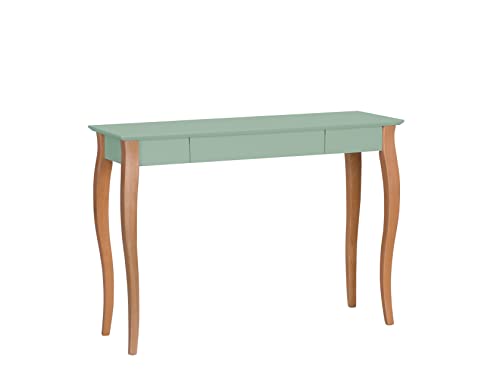 Ragaba LILLO Schreibtisch Beistelltisch mit Schublade – Einfache Montage – 105 cm Breit – FSC Zertifiziert Holz Beine Ragaba LILLO Schreibtisch Beistelltisch mit Schublade – Einfache Montage – 105 cm Breit – FSC Zertifiziert Holz Beine von RAGABA