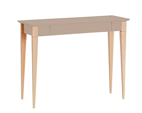 Ragaba MIMO Großer Schreibtisch mit Schublade - Arbeitsschreibtisch aus Holz - Einfache Montage - 105CM Breit - FSC-Zertifiziert von RAGABA