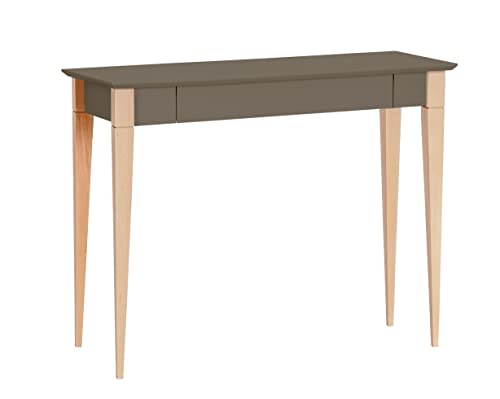 Ragaba MIMO Großer Schreibtisch mit Schublade - Arbeitsschreibtisch aus Holz - Einfache Montage - 105CM Breit - FSC-Zertifiziert von RAGABA